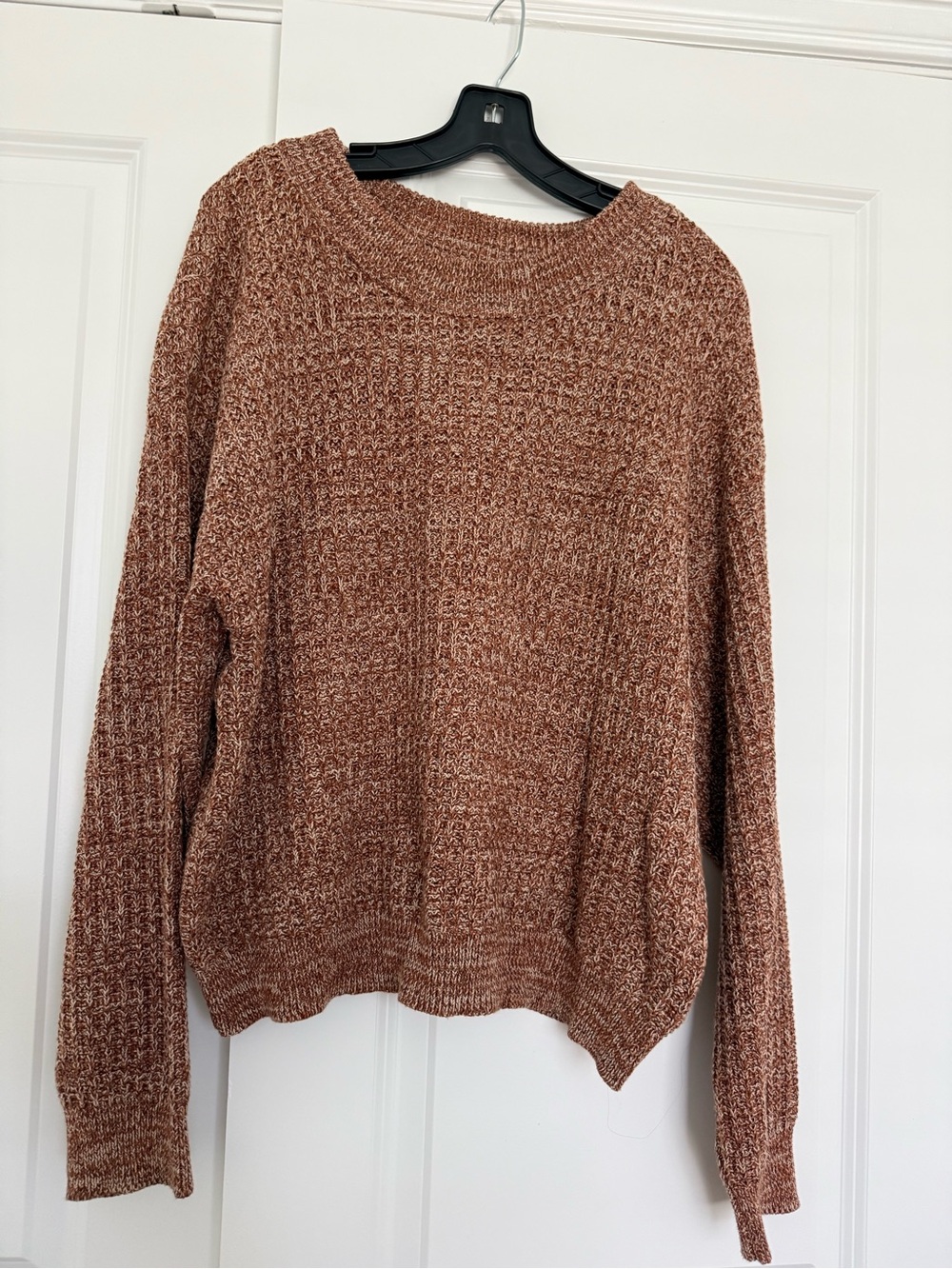 Universal Thread Marled Rust Crewneck Sweater